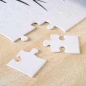 Frosty Blue Snowmen Family Puzzle (Seite)