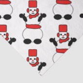 FROSTY DA SNOWMAN SEIDENPAPIER (Ausschnitt)