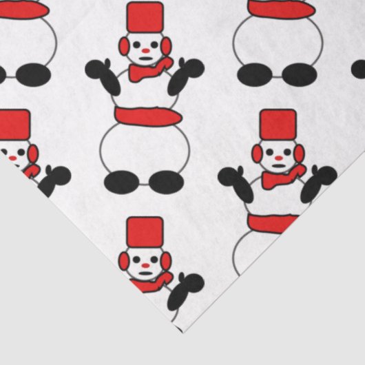 FROSTY DA SNOWMAN SEIDENPAPIER (Ausschnitt)