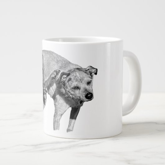 Frosty Dawn Rascal Jumbo-Tasse (Vorderseite Rechts)