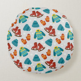 Frosty Days Cosy Rundes Kissen