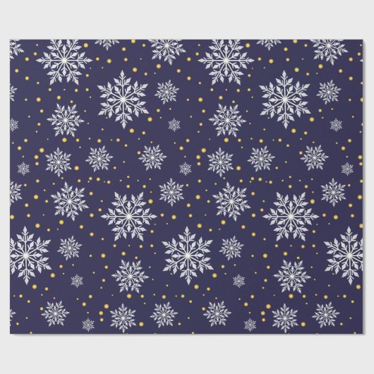 Frosty Elegance Geschenkpapier (Flach)
