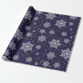 Frosty Elegance Geschenkpapier (Ungerollt)