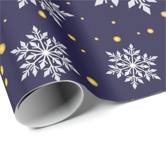 Frosty Elegance Geschenkpapier (Rolleneckpunkt)