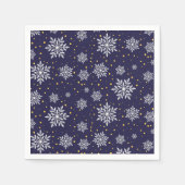 Frosty Elegance Serviette (Vorderseite)