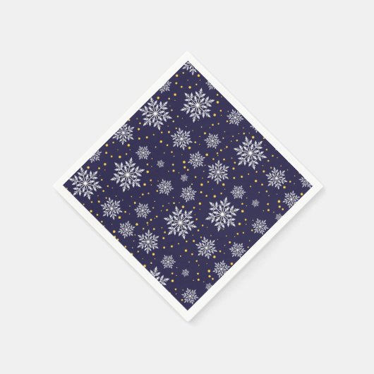 Frosty Elegance Serviette (Ecke)