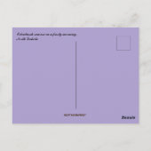 Frosty Erlenbusch Sunrise North Dakota Postkarte (Rückseite)