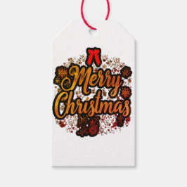 "Frosty Festivals: Christmas Wonderland Fashion" Geschenkanhänger