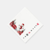 ❄️ Frosty Festivals Napkins ❄️ Serviette (Ecke)
