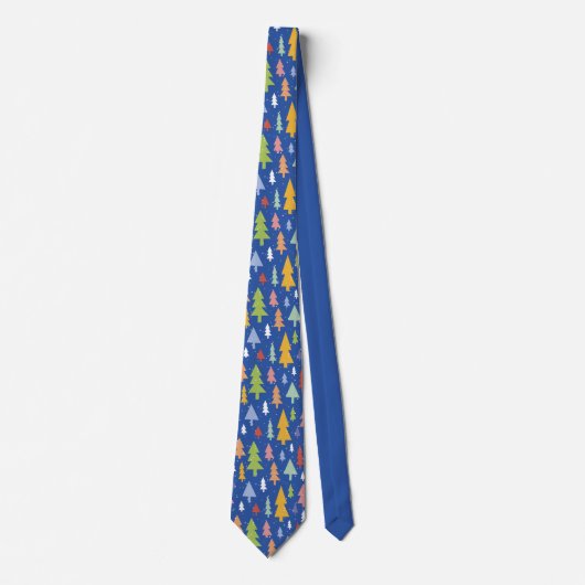 Frosty Forest Necktie Krawatte (Vorderseite)