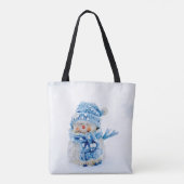Frosty Friend in Blue Tasche (Rückseite)
