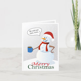 Frosty Friends Forever Feiertagskarte