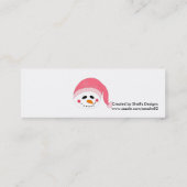 Frosty - gifttag mini visitenkarte (Rückseite)