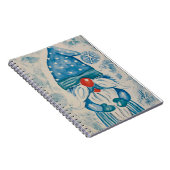 Frosty Gnome Spiral Notebook Notizblock (Rechte Seite)