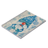Frosty Gnome Spiral Notebook Notizblock (Linke Seite)