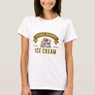 Frosty Gnomes Creamy Leckeres Eis Creme T-Shirt