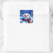 Frosty Hoilday Sticker (Tasche)