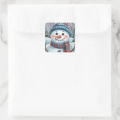 Frosty Holiday Sticker (Tasche)