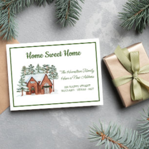 Frosty Homestead New Address Moving Ankündigung