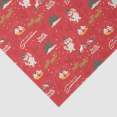 Frosty - Jedermanns liebstes Schneemannsmuster Seidenpapier (Ausschnitt)