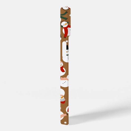 Frosty Merry Snowman Wonderland Case-Mate iPhone Hülle (Rückseite / Rechts)