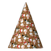 Frosty Merry Snowman Wonderland Partyhütchen (Links)