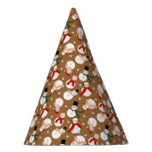 Frosty Merry Snowman Wonderland Partyhütchen (Rechts)