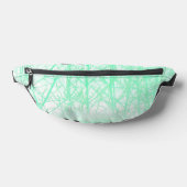 Frosty Misty Branches Mint Green Bauchtasche (Ablage )