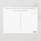 Frosty Morgens Esthwaite Water Cumbria England Postkarte (Rückseite)