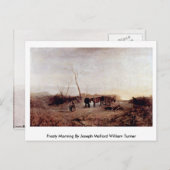 Frosty Morning von Joseph Mallord William Turner Postkarte (Vorne/Hinten)