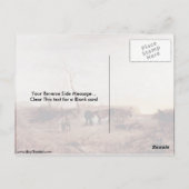 Frosty Morning von Joseph Mallord William Turner Postkarte (Rückseite)