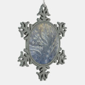 Frosty Pewter Snowflake Ornament (Links)