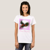 Frosty Pink Holly T-Shirt (Vorne ganz)