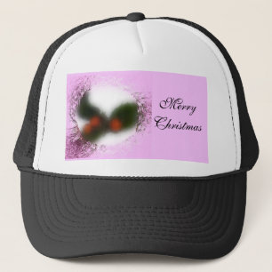 Frosty Pink Holly Truckerkappe