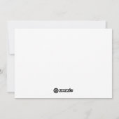 Frosty Red Berries Business Christmas Holiday Card Einladung (Rückseite)