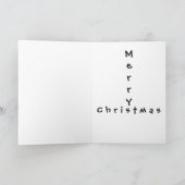 FROSTY SAYS MERRY CHRISTMAS FEIERTAGSKARTE (Innenseite)