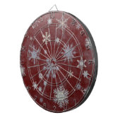 Frosty Snowflake Dartscheibe (Vorderseite rechts)