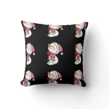 Frosty Snowman Design Winter Holiday Kollektion