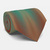 Frosty Southwestern Glass Abstrakt Pattern Krawatte (Gerollt)