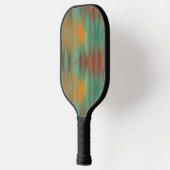 Frosty Southwestern Glass Abstrakt Pattern Pickleball Schläger (Links)