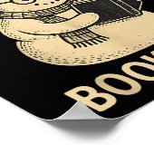 Frosty The Bookworm Snowman Reading Poster (Ecke)