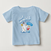 Frosty the Snowman™ | "Alberner Schneemann" Baby T-shirt (Vorderseite)