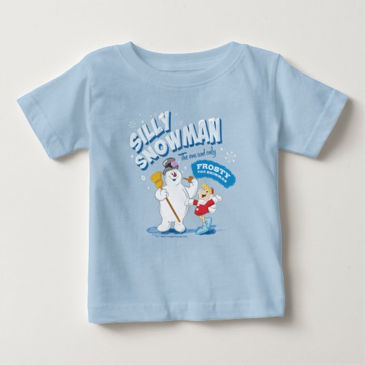 Frosty the Snowman™ | "Alberner Schneemann" Baby T-shirt (Vorderseite)