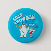 Frosty the Snowman™ | "Alberner Schneemann" Button (Vorderseite)