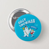 Frosty the Snowman™ | "Alberner Schneemann" Button (Vorne & Hinten)