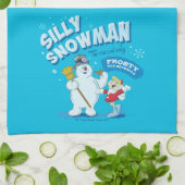 Frosty the Snowman™ | "Alberner Schneemann" Geschirrtuch (Gefaltet)