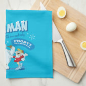 Frosty the Snowman™ | "Alberner Schneemann" Geschirrtuch (Viertel Falte)