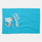 Frosty the Snowman™ | "Alberner Schneemann" Geschirrtuch (Horizontal)