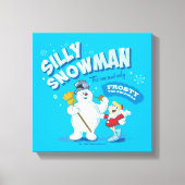 Frosty the Snowman™ | "Alberner Schneemann" Leinwanddruck (Vorderseite)