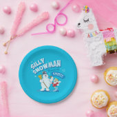 Frosty the Snowman™ | "Alberner Schneemann" Pappteller (Party)